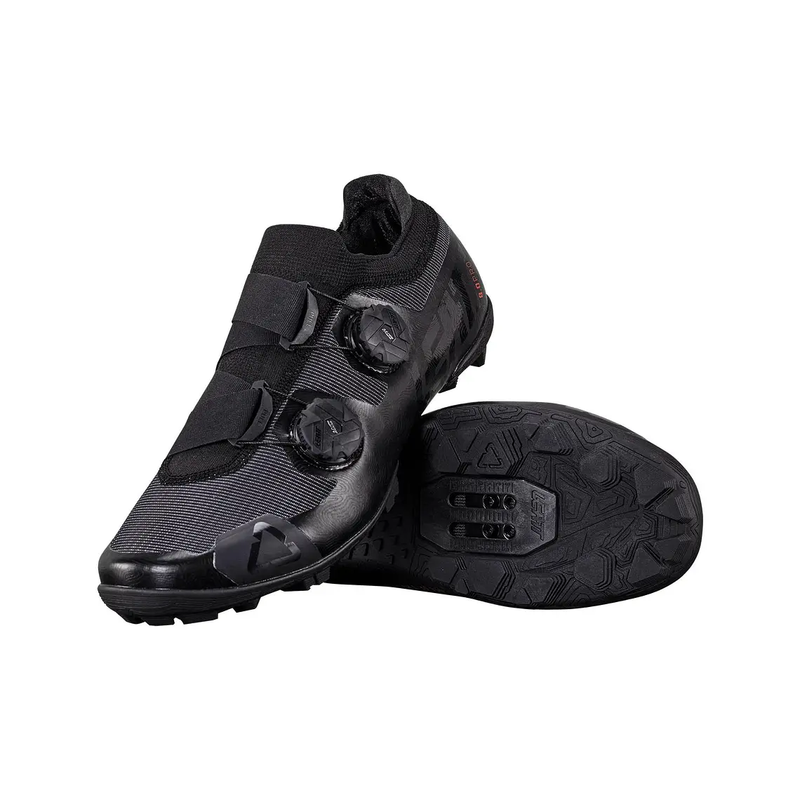 Zapatillas Leatt MTB Race Fijaciones PRO 8.0 Race V25 Negro 1