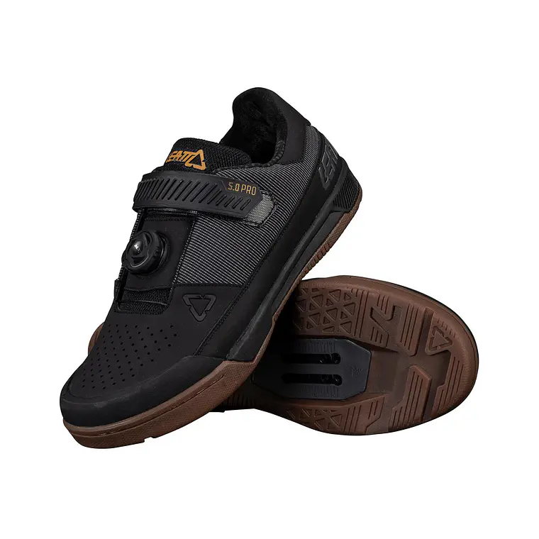 Zapatillas Leatt MTB Fijaciones PRO 5.0 Negro 1