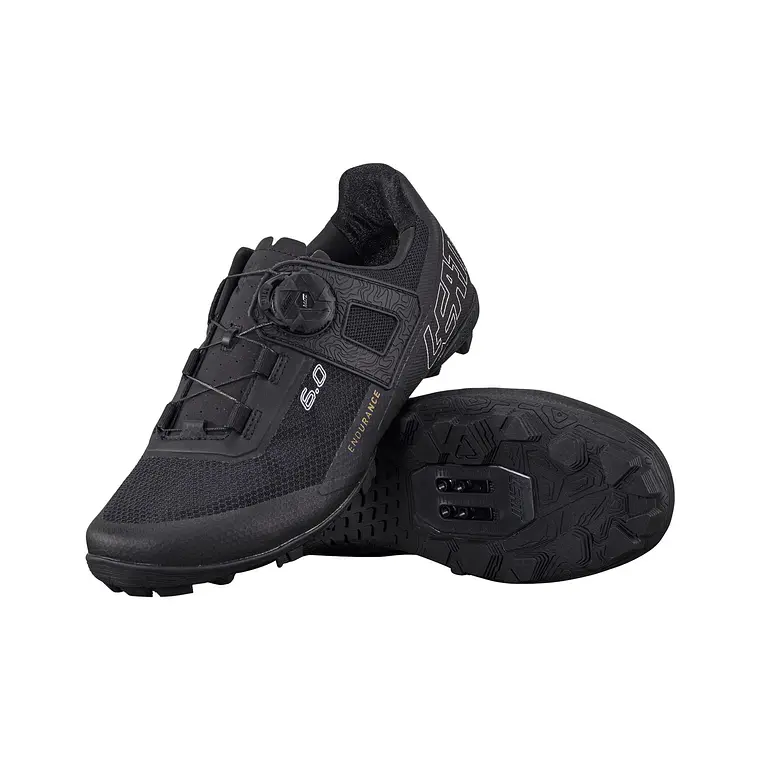 Zapatillas Leatt Endurance Mujer Fijaciones PRO 6.0 V25 Negro 1