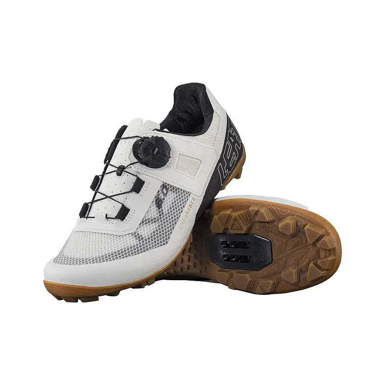 Zapatillas Leatt Endurance Mujer Fijaciones PRO 6.0 V25 Blanco 1