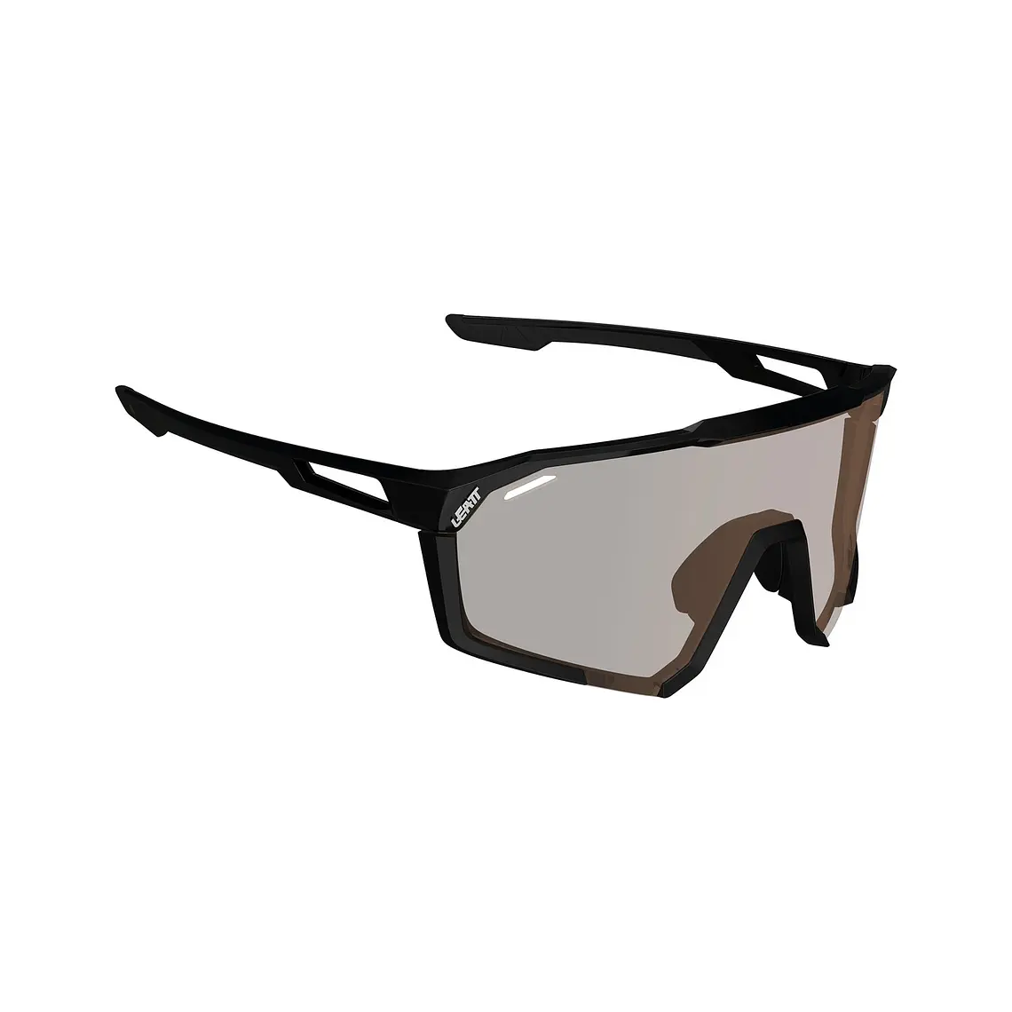 Lentes Leatt SpeedViz PRO Negro Satinado Iriz Plata 30 VLT 1