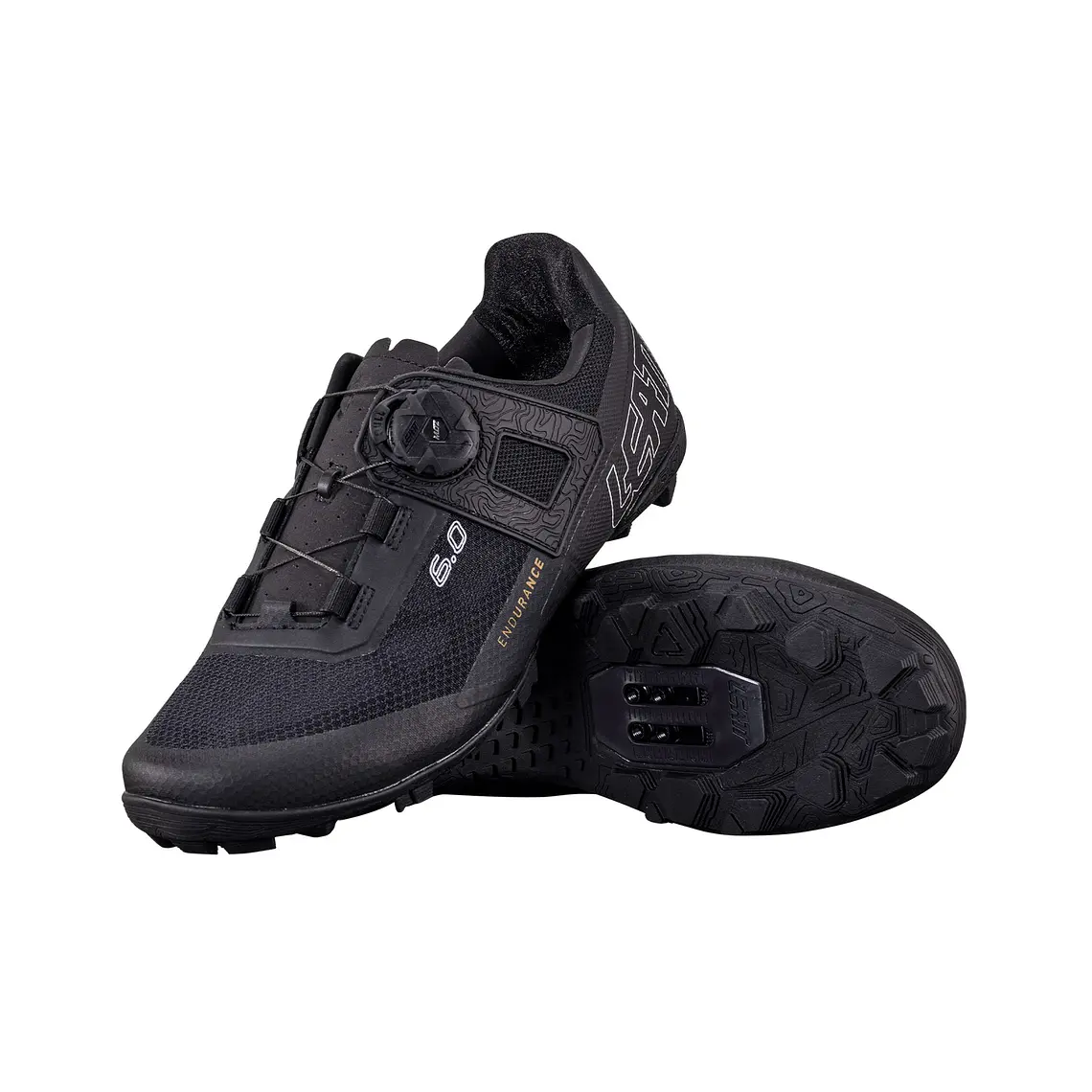 Zapatillas Leatt Endurance Fijaciones PRO 6.0 Negro 1