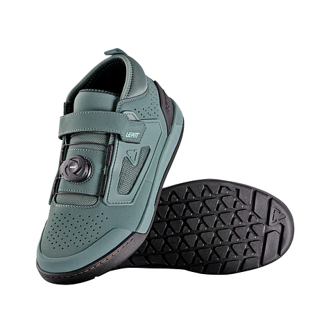 Zapatillas Leatt MTB Plataforma PRO 3.0 Verde Niebla