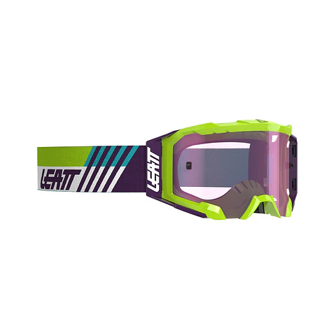 Antiparra Leatt Velocity 5.5 Cryztal Lime Yellow Purple 75 VLT