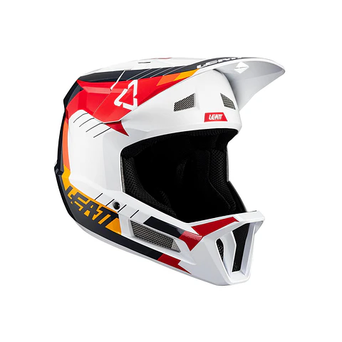 Casco Leatt MTB Gravity 2.0 V25 Blanco Rojo