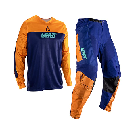 Kit Leatt Moto Ride Infantil Mini 3.5 Naranjo
