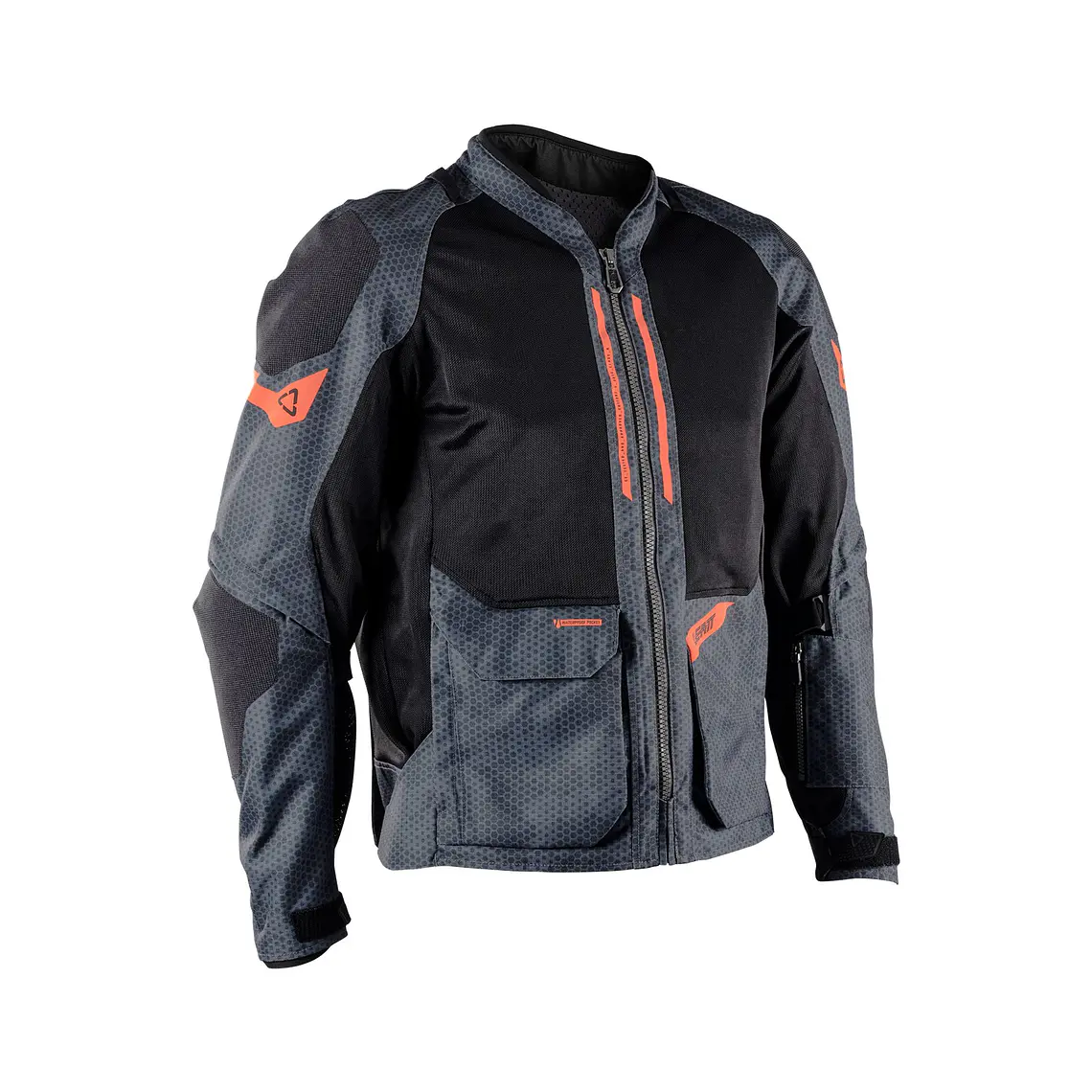 Chaqueta Leatt ADV Corta FlowTour 4.5 Iron 1