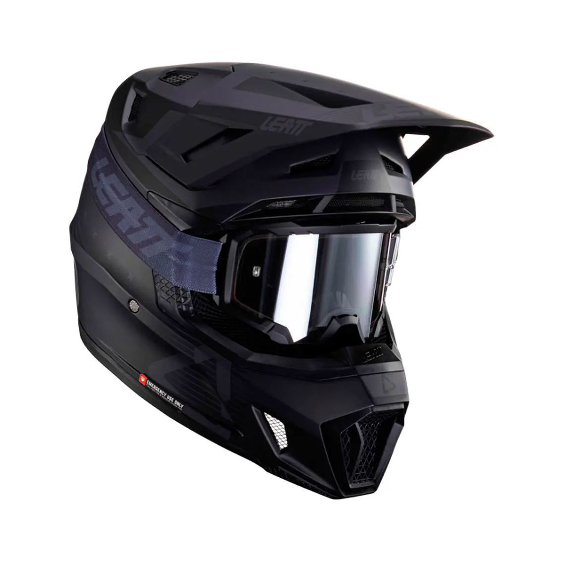 Kit Leatt Casco Moto 7.5 Antiparra 4.5 V24 Stealth 1
