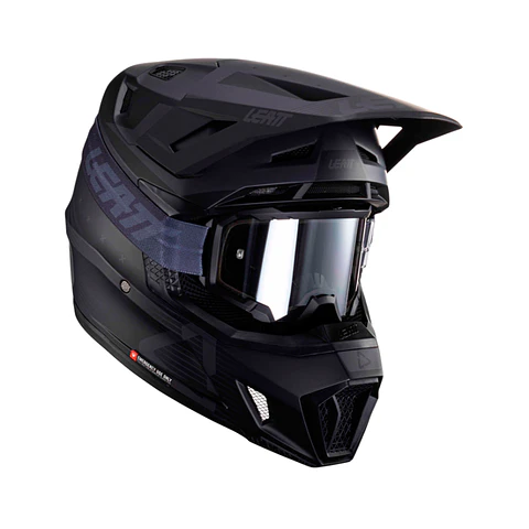 Kit Leatt Casco Moto 7.5 Antiparra 4.5 V24 Stealth