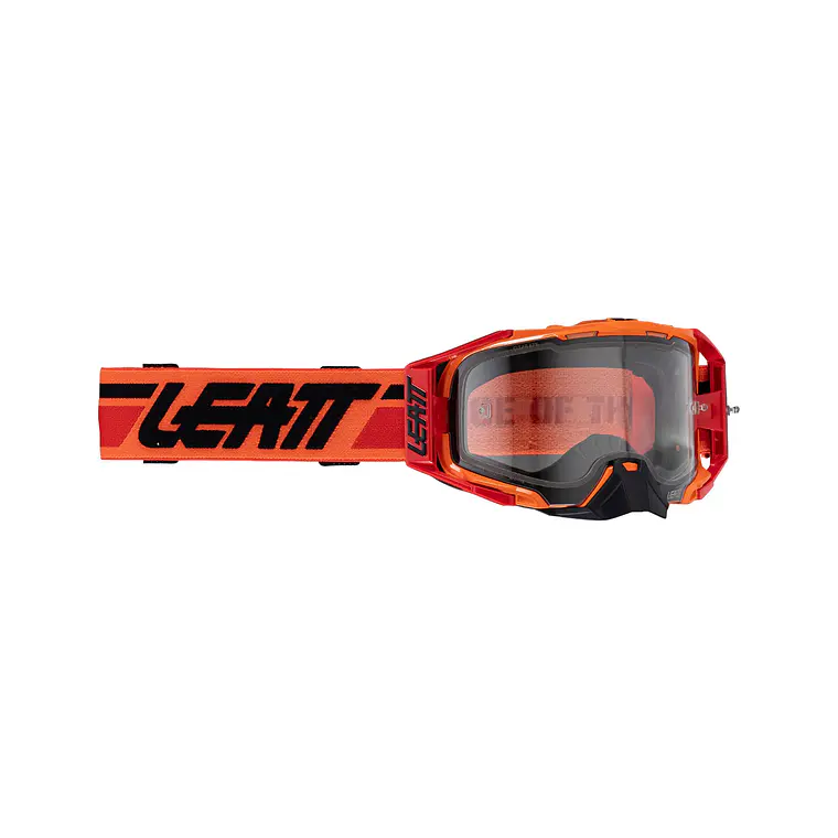 Antiparra Leatt Velocity 6.5 Rojo Flamas Transparente 83 VLT 1