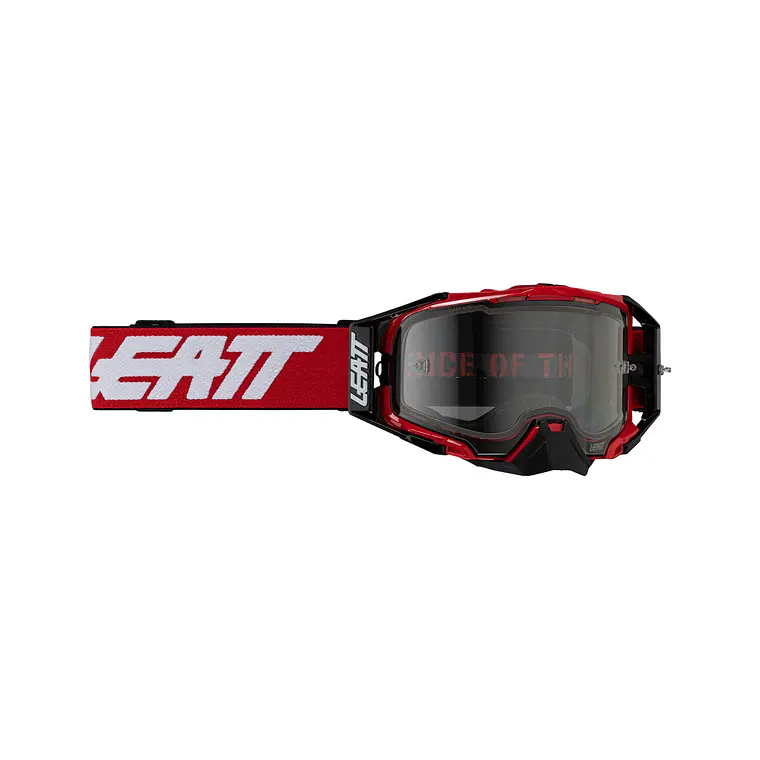 Antiparra Leatt Velocity 6.5 Rojo Transparente 83 VLT 1