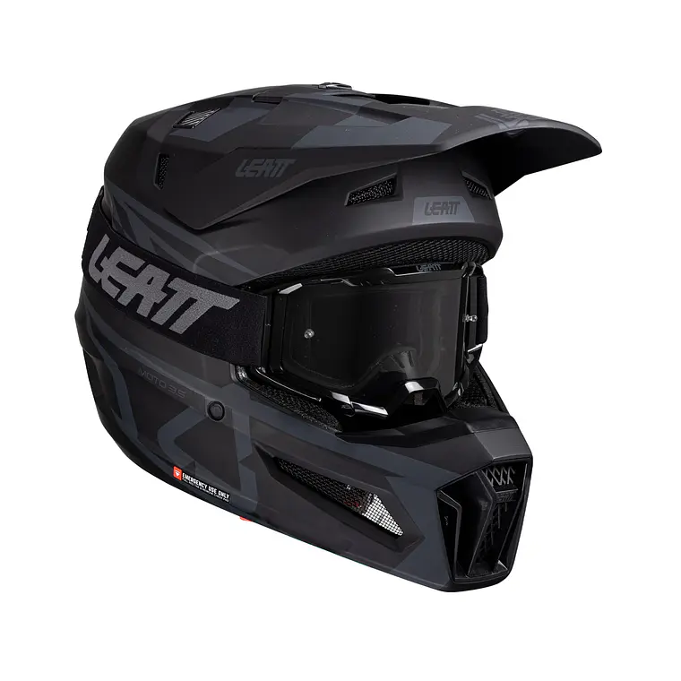 Kit Leatt Casco Moto 3.5 Antiparra 3.5 Stealth 1