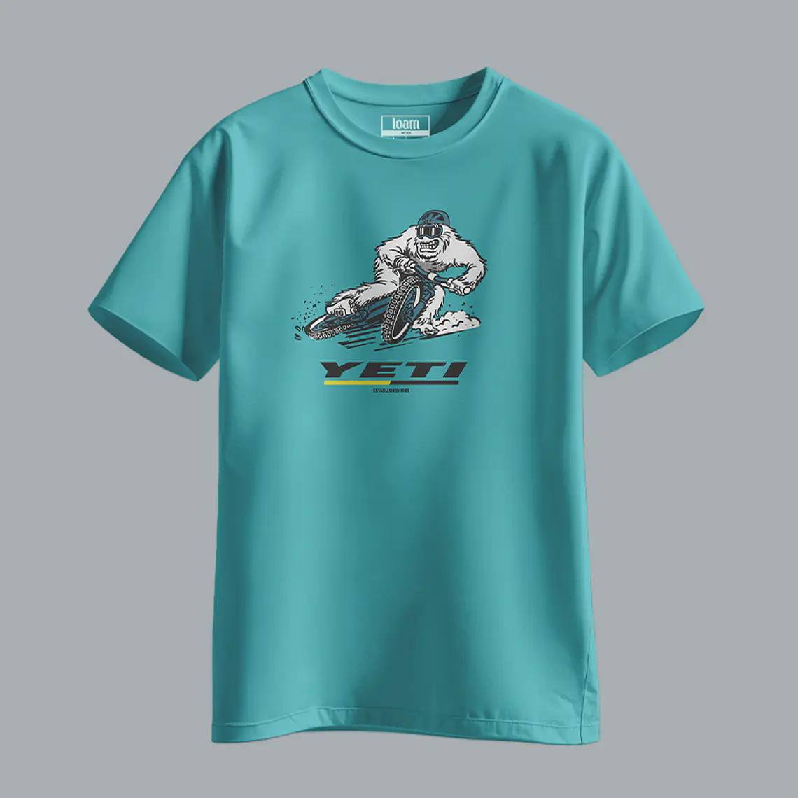 POLERA LOAMWORX - YETI TURQ 1