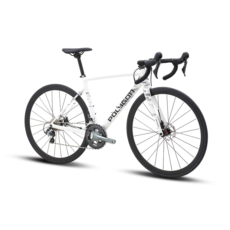 Bicicleta Ruta Polygon Strattos S4D White/Blk - Tiagra 10V 3