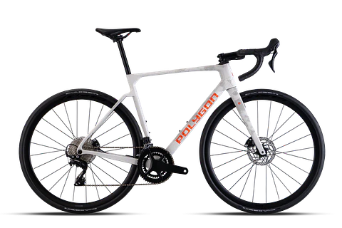Bicicleta Polygon Strattos 6 White - Tiagra 11V