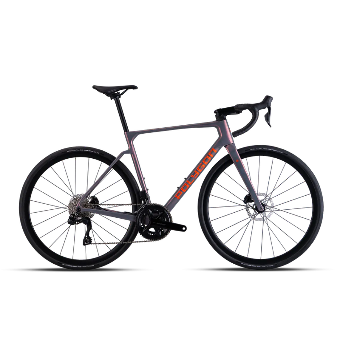 Bicicleta Polygon Strattos 7 Di2 Smoke Brown Gloss - 105 Di2 12V 1