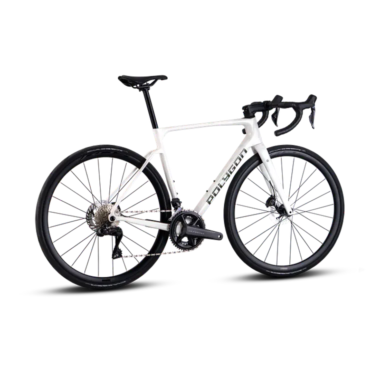 Bicicleta Polygon Strattos 8 Di2 White Gloss - Ultegra Di2 12V 3