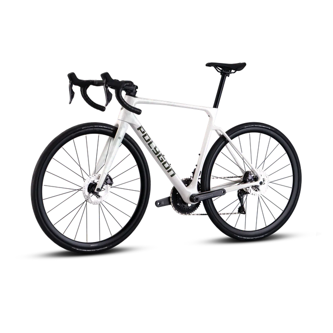Bicicleta Polygon Strattos 8 Di2 White Gloss - Ultegra Di2 12V 4