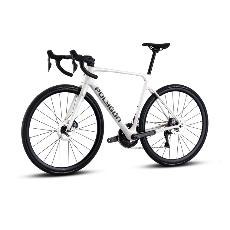 Bicicleta Polygon Strattos 8 Di2 White Gloss - Ultegra Di2 12V 4