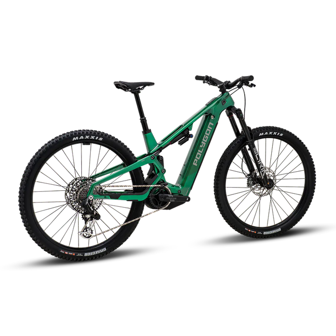 Bicicleta Electrica Polygon Collosus TE0 Carbon Green 2