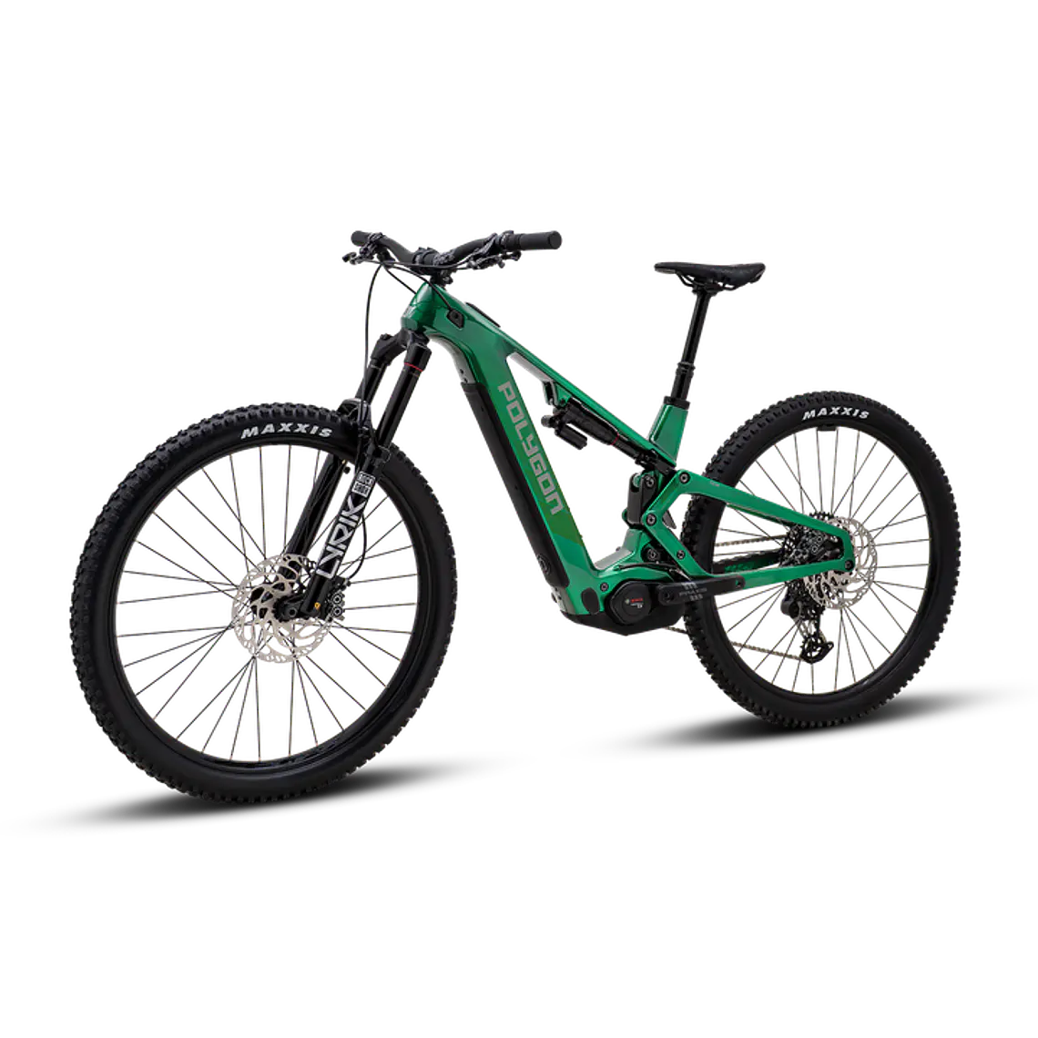 Bicicleta Electrica Polygon Collosus TE0 Carbon Green 3