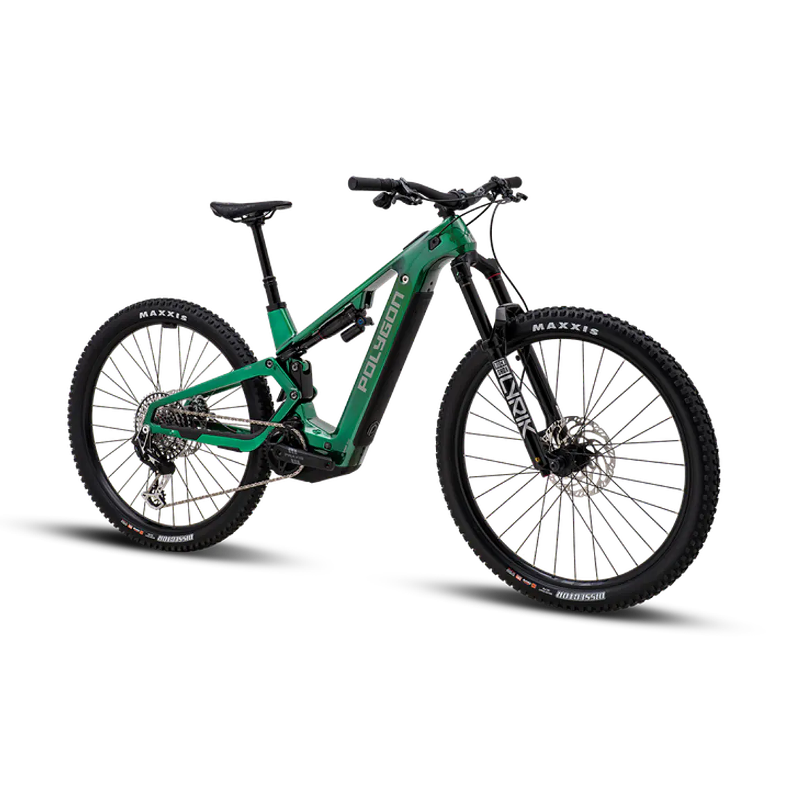 Bicicleta Electrica Polygon Collosus TE0 Carbon Green 4
