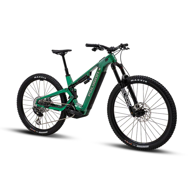 Bicicleta Electrica Polygon Collosus TE0 Carbon Green 4