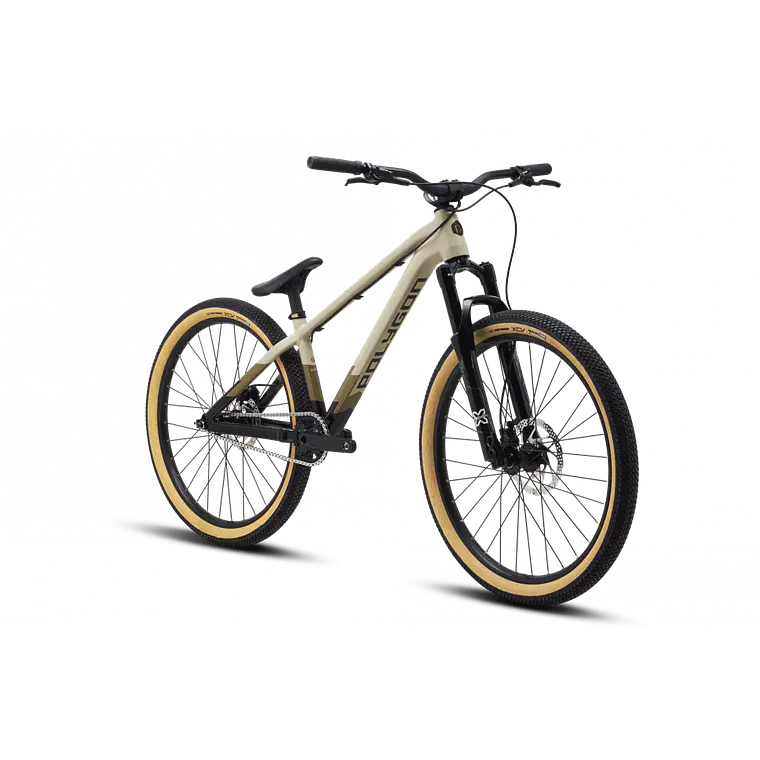 Bicicleta Dirt Polygon Trid Blk/Cream 3
