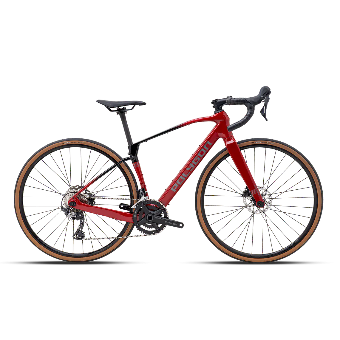 Bicicleta Gravel Polygon Tambora A5 Red/Blk 1