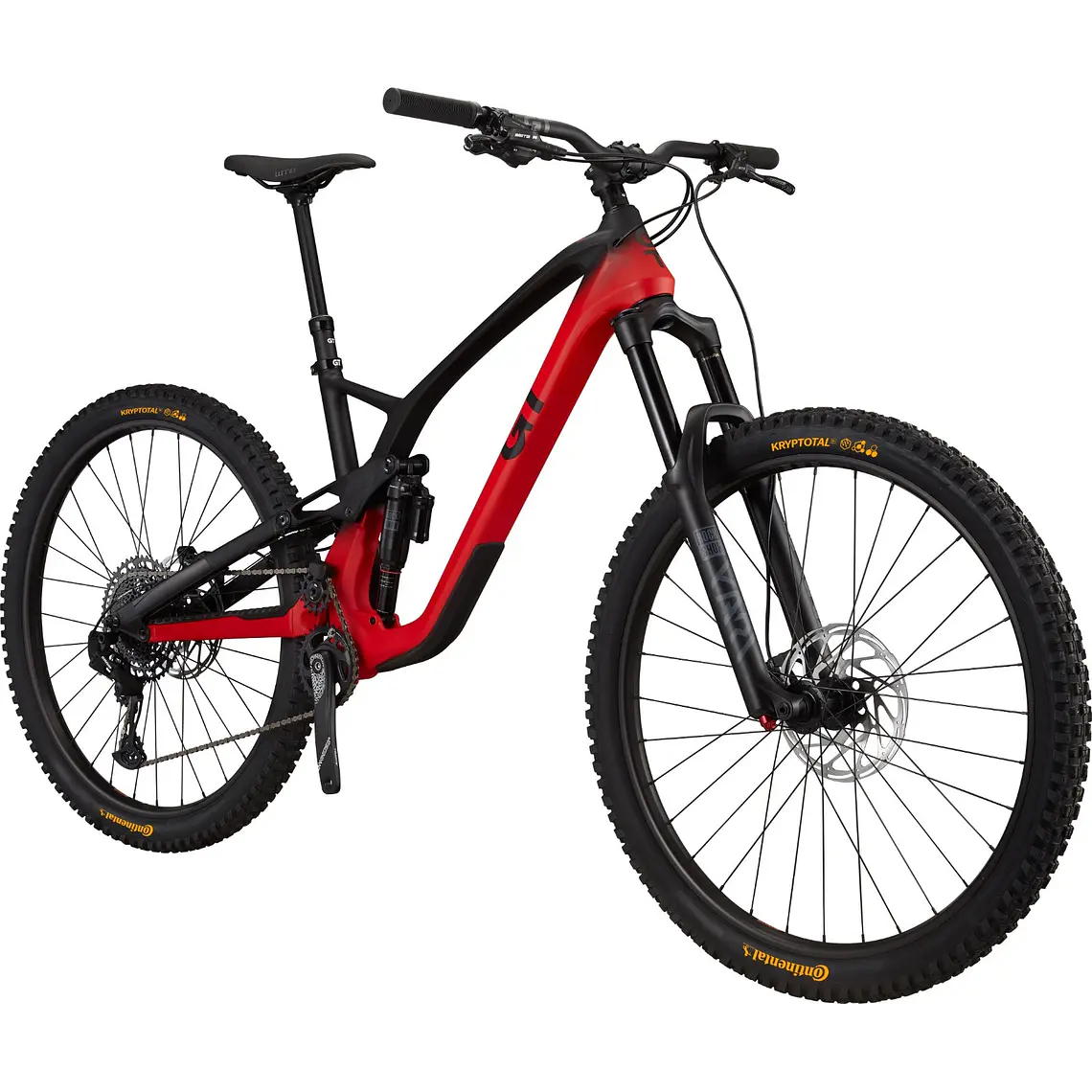 Bicicleta Gt 29 Force Carbon Elite Rojo 3