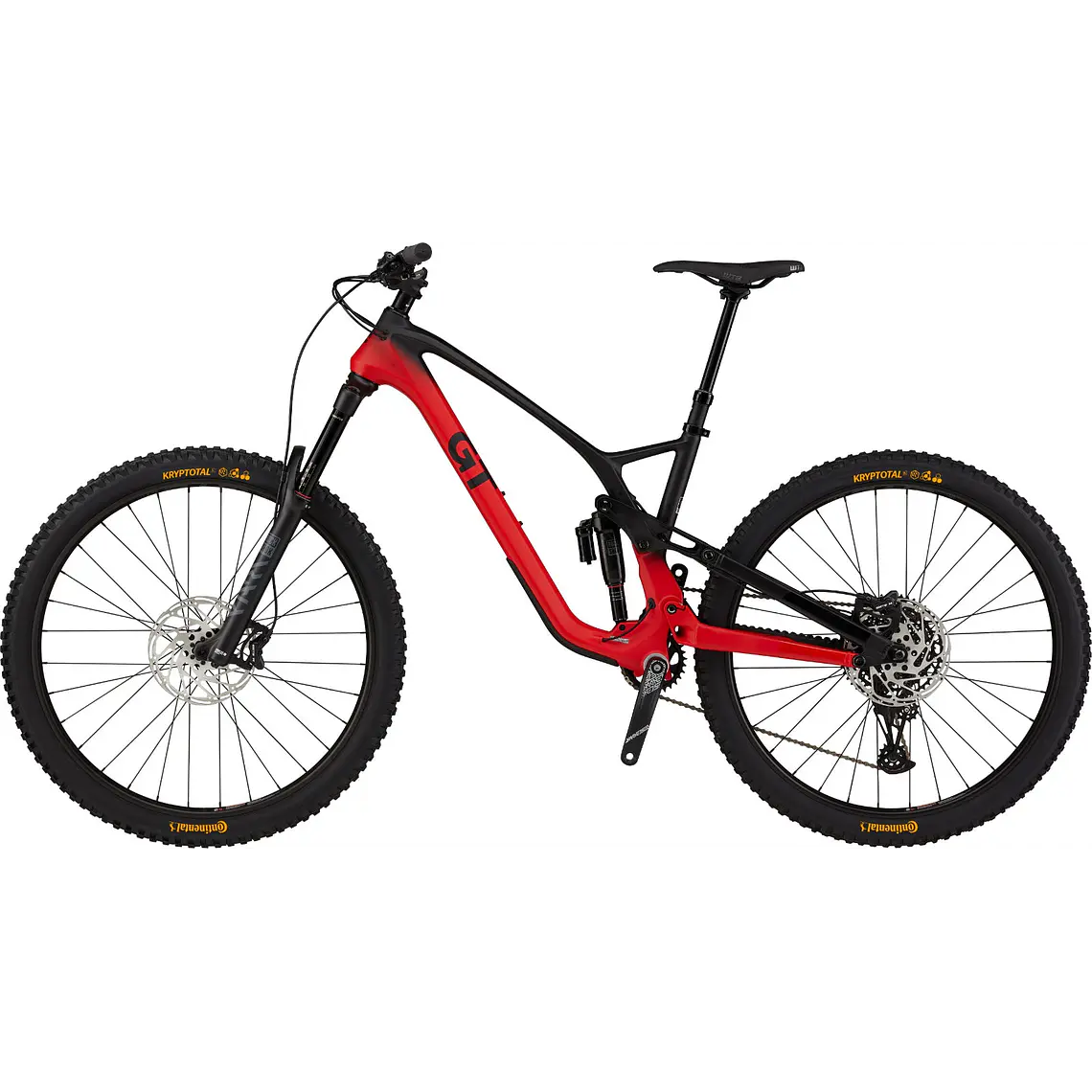 Bicicleta Gt 29 Force Carbon Elite Rojo 4