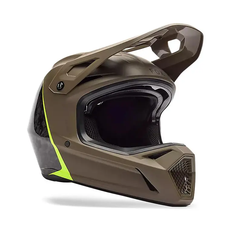 Casco Bicicleta New Rampage RS Splice Verde Fox 2