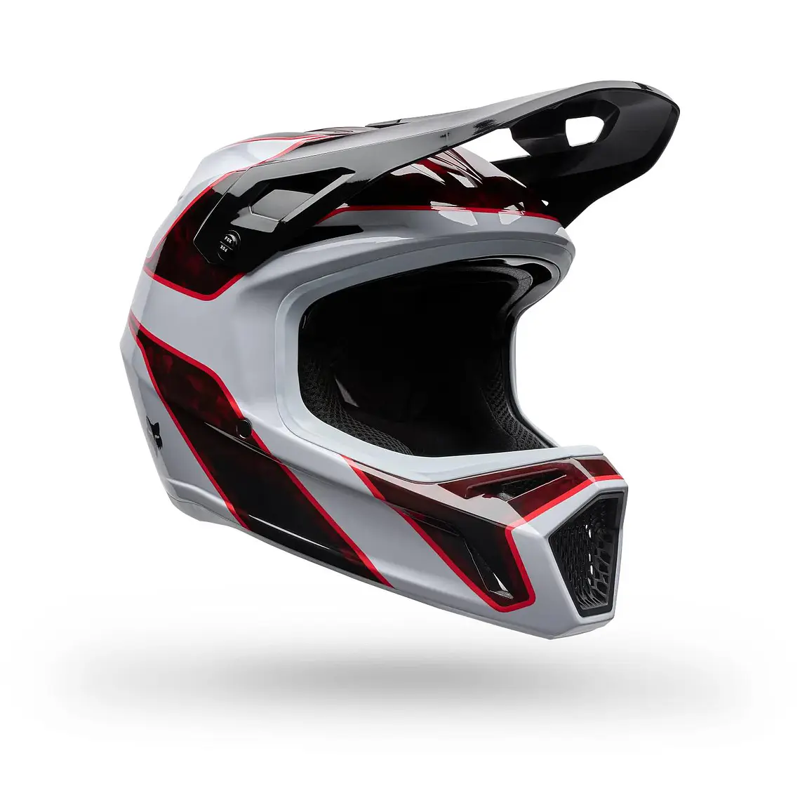Casco Bicicleta Rampage RS Crypt Blanco Fox 2