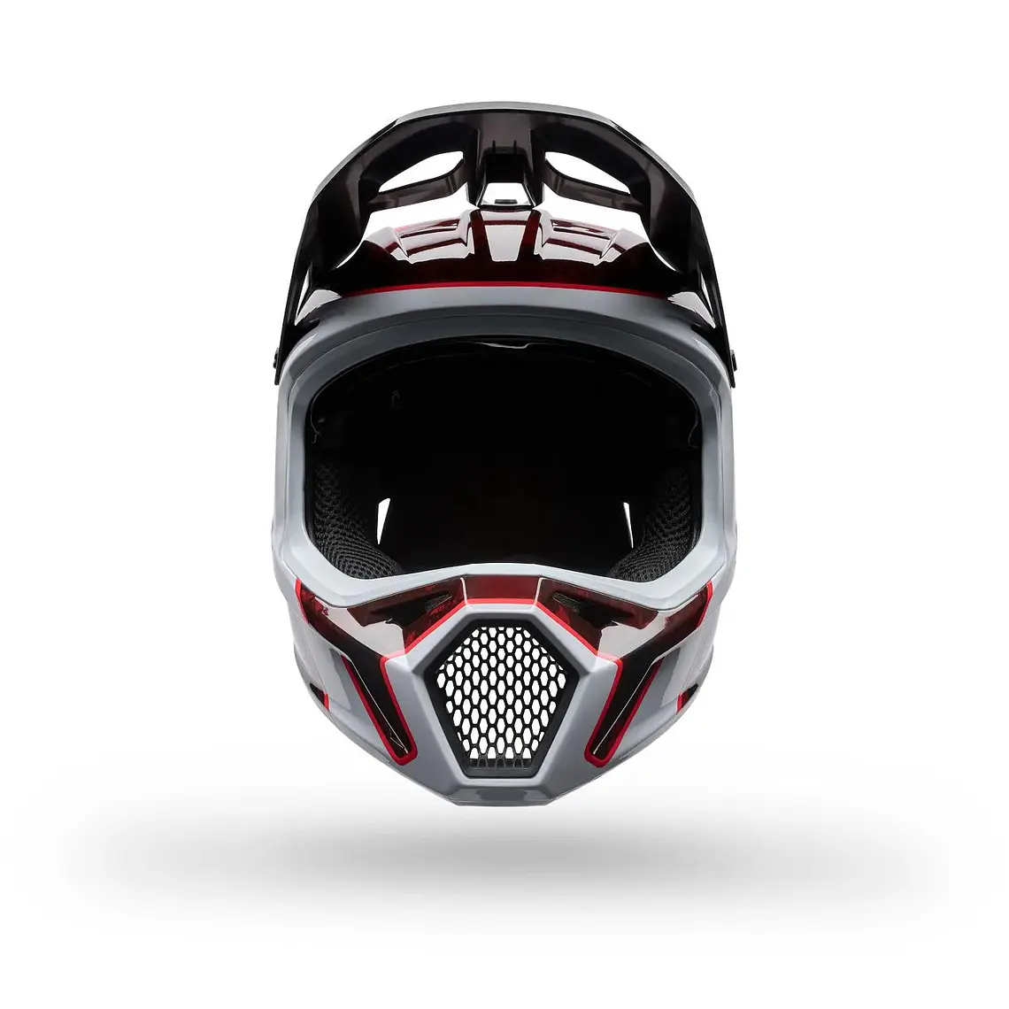 Casco Bicicleta Rampage RS Crypt Blanco Fox 3