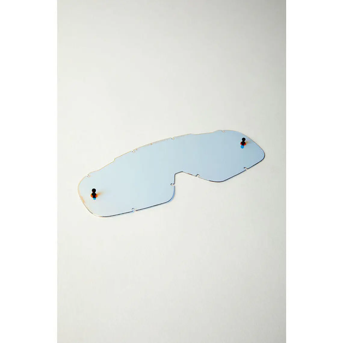 Repuesto Antiparra Air Space Spark Rojo Transparente Fox 2