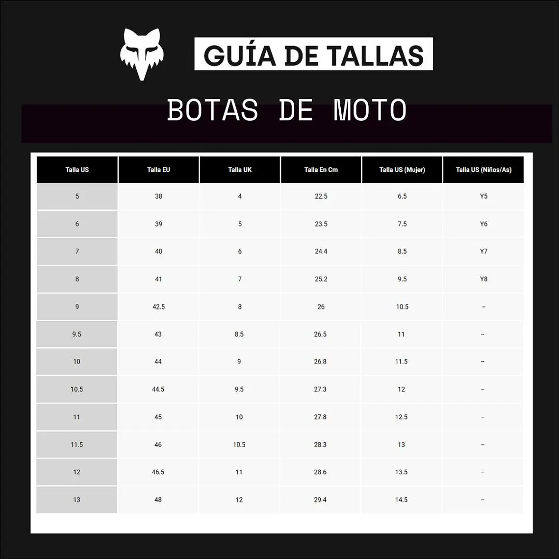 Botas Moto Instinct Edición Limitada 50 Años Negro/Blanco Fox 6