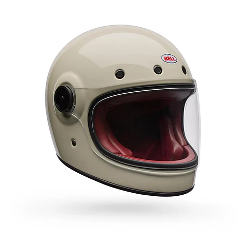 Casco Moto Calle Bullitt GT Solid Blanco Crema Bell