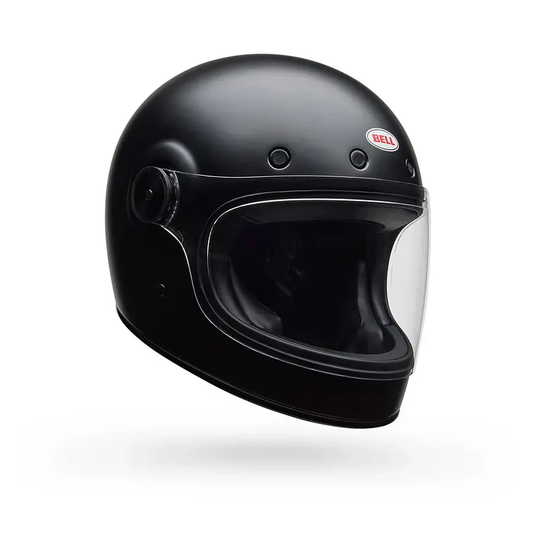 Casco Moto Calle Bullitt GT Solid Negro Mate Bell 2