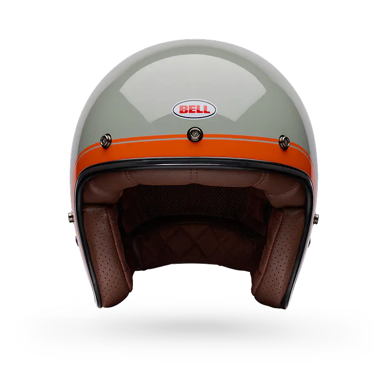 Casco Moto Calle Custom 500 Crate Gris Bell 3