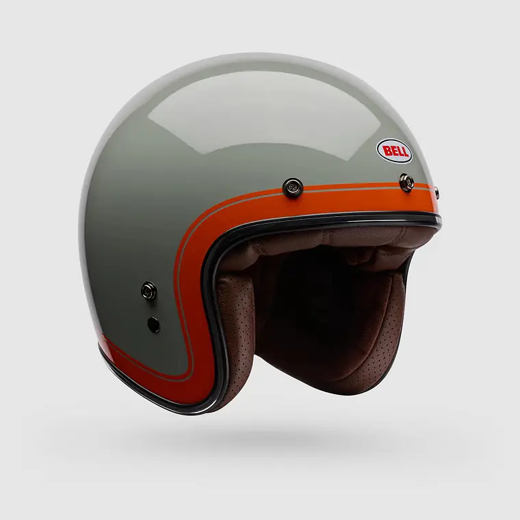 Casco Moto Calle Custom 500 Crate Gris Bell 6