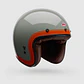 Casco Moto Calle Custom 500 Crate Gris Bell - Miniatura 6
