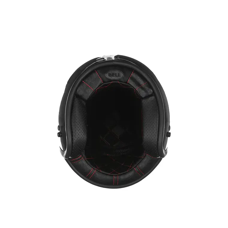 Casco Moto Calle Custom 500 Negro Bell 3