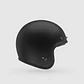 Casco Moto Calle Custom 500 Solid Negro Mate Bell - Miniatura 1