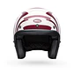 Casco Moto Calle Custom 500 Slap Rojo/Blanco Certificado QR Bell - Miniatura 3