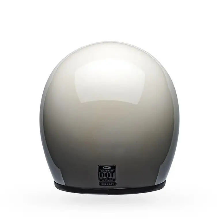 Casco Moto Calle Custom 500 Vinit Blanco Certificado QR Bell 4
