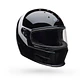 Casco Moto Calle Eliminator Menace Negro Certificado QR Bell - Miniatura 1