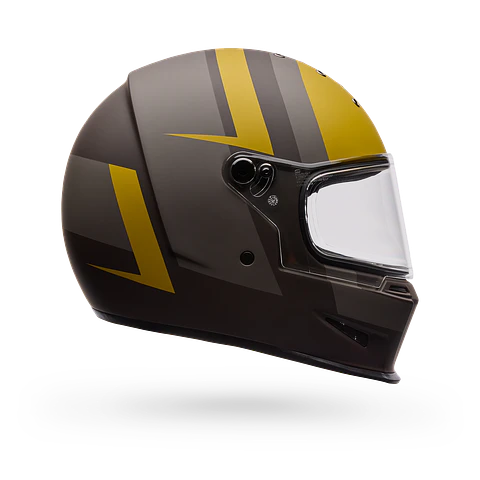 Casco Moto Calle Eliminator Negro/Amarillo Bell