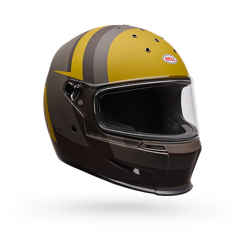 Casco Moto Calle Eliminator Negro/Amarillo Bell