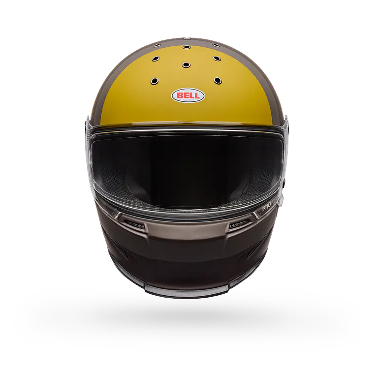 Casco Moto Calle Eliminator Negro/Amarillo Bell 3