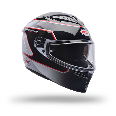 Casco Moto Calle Lithium Mips Flux Blanco/Negro Bell